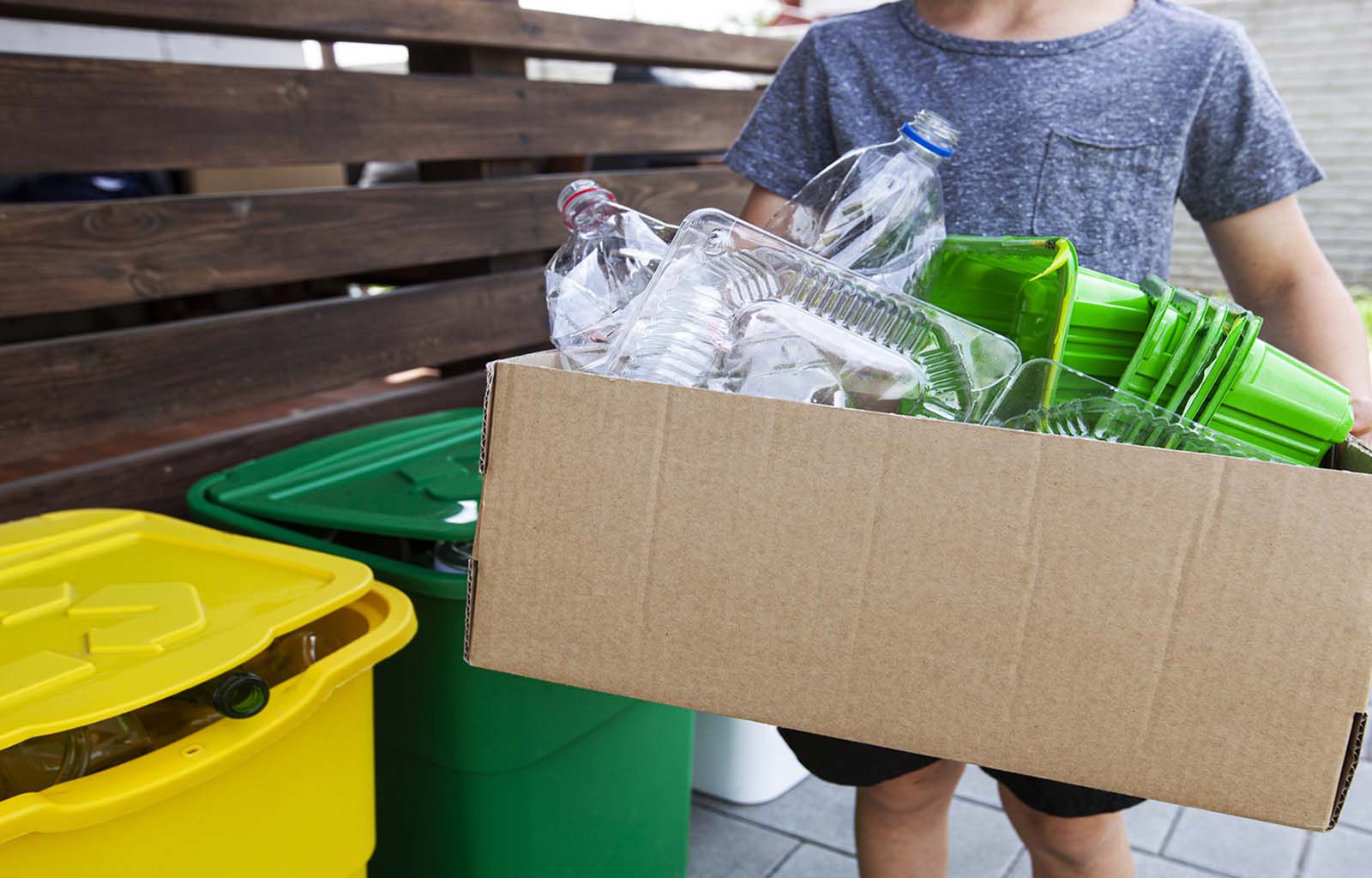 リサイクルマークに基づく分別の方法